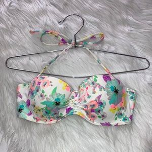 SOLD Victoria’s Secret 32C Floral Bikini Top